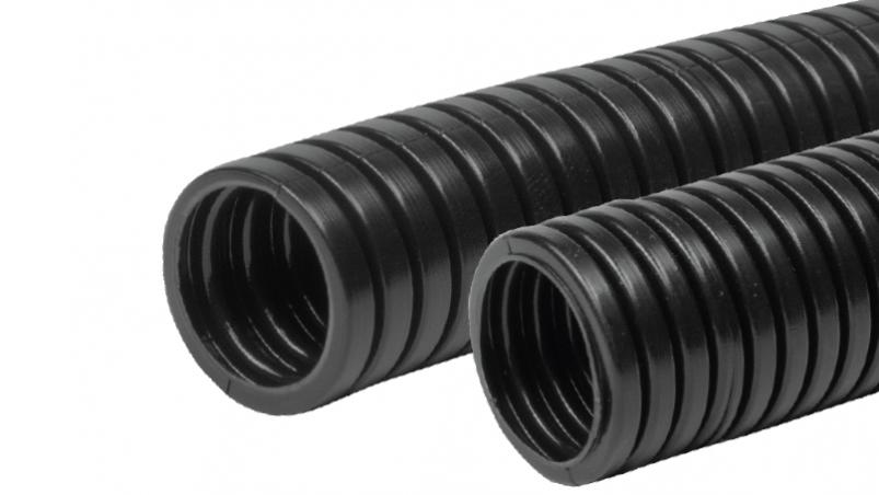 HPDS - Corrugated conduit with excellent fatigue strength and weathering resistance in heavy version, PA12 MOD BS