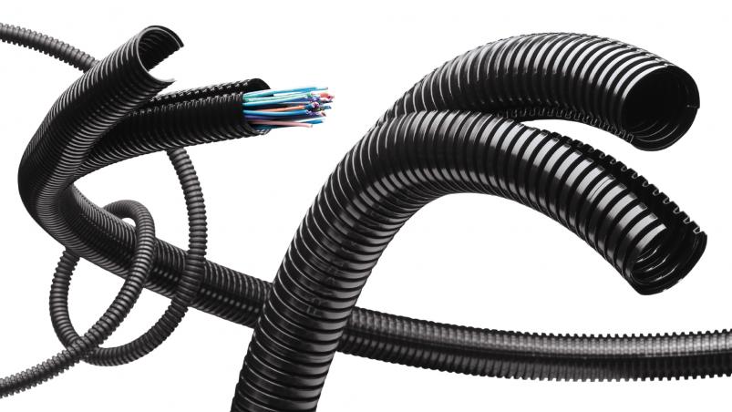 Corrugated tubing - Co-flex IP profile - with splash water protection