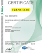 Certifikát – ISO 9001 (FRW) (angličtina)