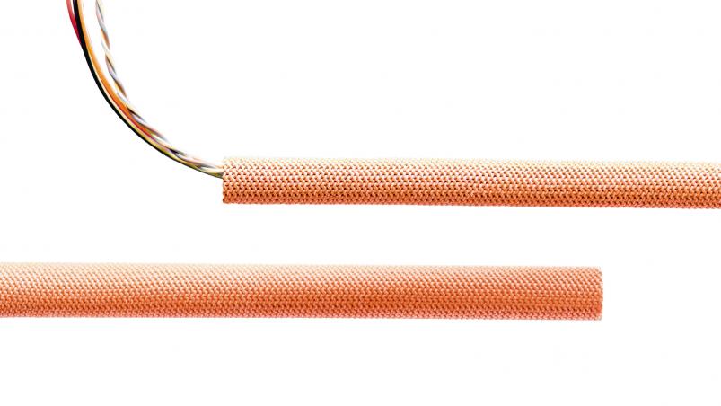 GX0 – obráceně pletená aramidová hadice s impregnací
