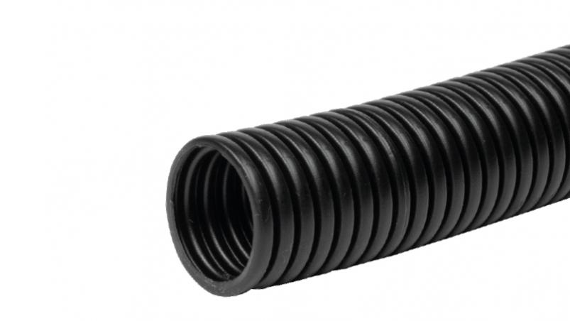 FPES - Corrugated conduit for bundling and leading wires, PE LD BS