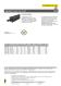 Productgegevensblad Kabuflex® S zwart 3 m m.mof