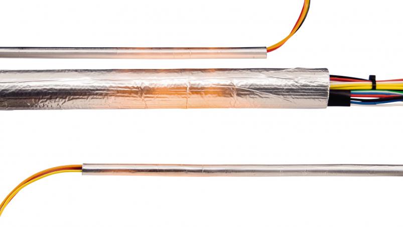 FAP - Glasseidenschlauch mit Aluminiumummantelung